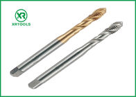 DIN 371 Spiral Flute Tap Kinerja Tinggi Untuk Mesin Bor Ukuran M10 * 1.5mm