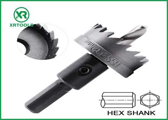 Beli Hex Shank HSS Hole Saw Cutter Perubahan Cepat Warna Kuning Selesai Daya Tahan Optimal pembuatan online