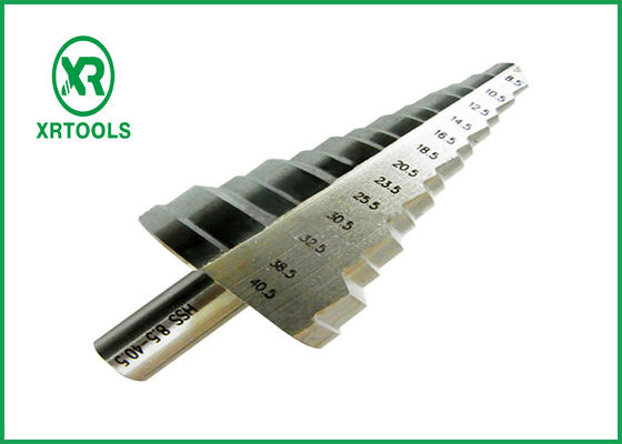 Beli Metric Round Shank HSS Step Drill Bit, Steel Step Drill Bit Untuk Tabung Logam pembuatan online