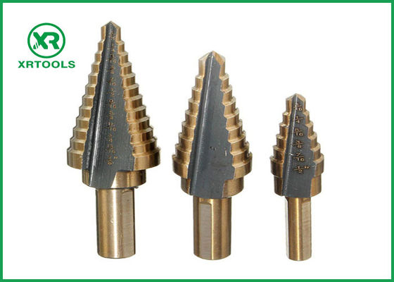 Beli Straight Flute HSS Step Drill Bit, 2 Inch Step Drill Bit Untuk Beberapa Lubang pembuatan online
