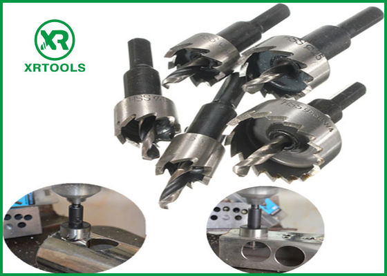 Beli Gergaji Lubang HSS Selesai Putih, Pengeboran Logam Gergaji Lubang Gigi Beralur pembuatan online