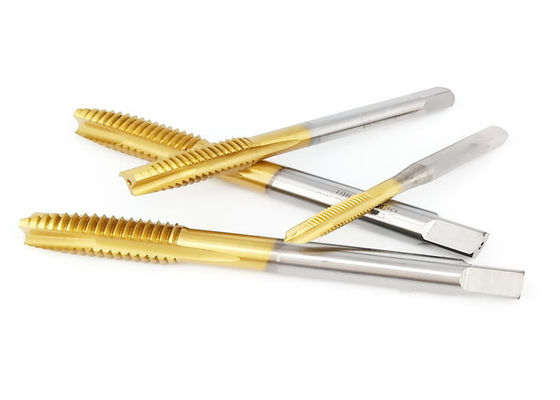 Beli Tin Coated HSS Machine Taps with H1 Precision and DIN371 Standard for Metric Thread Cutting pembuatan online